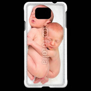 Coque Samsung Galaxy Alpha Duo de bébés qui dorment