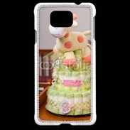 Coque Samsung Galaxy Alpha Gateau de couches