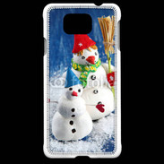 Coque Samsung Galaxy Alpha Bonhommes de neige