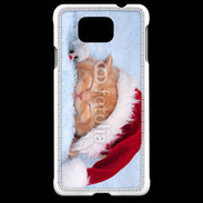 Coque Samsung Galaxy Alpha Chaton Noël 2