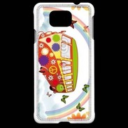 Coque Samsung Galaxy Alpha Flower power