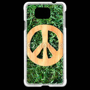 Coque Samsung Galaxy Alpha Paix et herbe