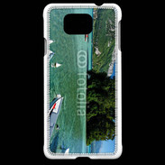 Coque Samsung Galaxy Alpha Barques sur le lac d'Annecy