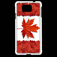 Coque Samsung Galaxy Alpha Canada en feuilles