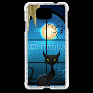 Coque Samsung Galaxy Alpha Chat noir