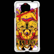 Coque Samsung Galaxy Alpha Tête de Mort Sinful
