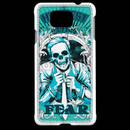 Coque Samsung Galaxy Alpha Tête de Mort Harvest of fear