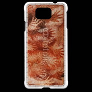 Coque Samsung Galaxy Alpha Peinture préhistorique de mains