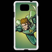 Coque Samsung Galaxy Alpha Recycle Hero (with a cape)