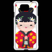 Coque Samsung Galaxy Alpha Fille japonaise