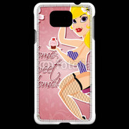 Coque Samsung Galaxy Alpha Dessin femme sexy style Betty Boop