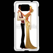 Coque Samsung Galaxy Alpha Couple glamour dessin