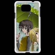 Coque Samsung Galaxy Alpha Cute boy and girl 25