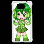 Coque Samsung Galaxy Alpha Chibi style illustration of a super-heroine 26