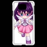 Coque Samsung Galaxy Alpha Chibi style illustration of a super-heroine 25