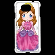 Coque Samsung Galaxy Alpha Cute cartoon illustration of a queen