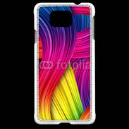 Coque Samsung Galaxy Alpha Fibres de couleur