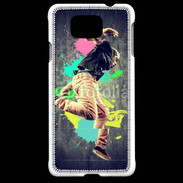 Coque Samsung Galaxy Alpha Danseur rétro style