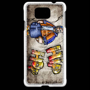 Coque Samsung Galaxy Alpha HIP HOP graffiti