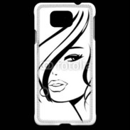 Coque Samsung Galaxy Alpha Coiffure