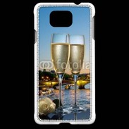 Coque Samsung Galaxy Alpha Amour au champagne