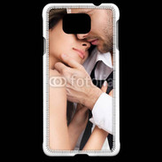 Coque Samsung Galaxy Alpha Couple romantique et glamour