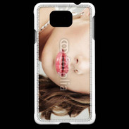 Coque Samsung Galaxy Alpha femme glamour pensante