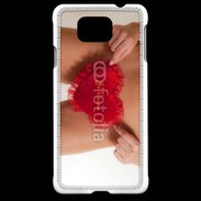 Coque Samsung Galaxy Alpha Coeur sexy