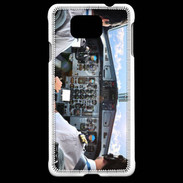 Coque Samsung Galaxy Alpha Cockpit avion de ligne