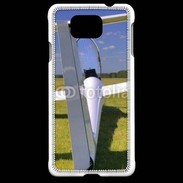Coque Samsung Galaxy Alpha Planeur vue de derrière