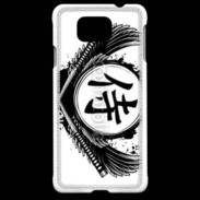 Coque Samsung Galaxy Alpha Tatouage Samouraï