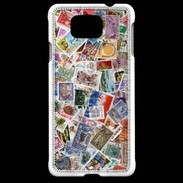 Coque Samsung Galaxy Alpha Patchwork de timbres