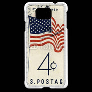 Coque Samsung Galaxy Alpha Timbre vintage USA