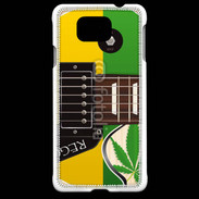 Coque Samsung Galaxy Alpha Guitare Reggae
