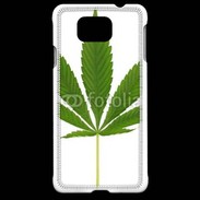 Coque Samsung Galaxy Alpha Feuille de cannabis