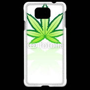 Coque Samsung Galaxy Alpha Feuille de cannabis 2