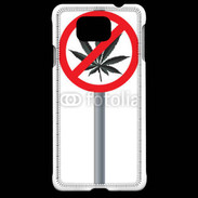 Coque Samsung Galaxy Alpha Cannabis interdit