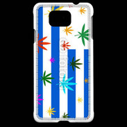 Coque Samsung Galaxy Alpha Drapeau Uruguay cannabis