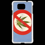Coque Samsung Galaxy Alpha Interdiction de cannabis 3