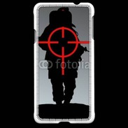 Coque Samsung Galaxy Alpha Soldat dans la ligne de mire