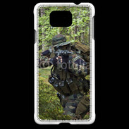 Coque Samsung Galaxy Alpha Militaire en forêt
