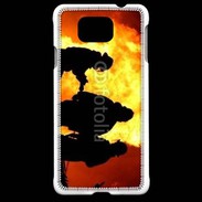 Coque Samsung Galaxy Alpha Pompier Soldat du feu 3