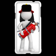 Coque Samsung Galaxy Alpha Je suis un pompier 600