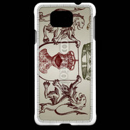 Coque Samsung Galaxy Alpha Moyen âge 1