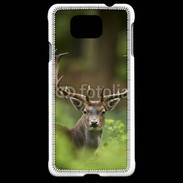 Coque Samsung Galaxy Alpha Portrait de Cerf 15