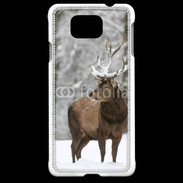 Coque Samsung Galaxy Alpha Cerf en hiver 55