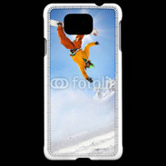 Coque Samsung Galaxy Alpha Saut de snowboarder