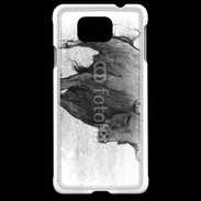 Coque Samsung Galaxy Alpha Dessin de taureau de corrida