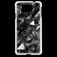 Coque Samsung Galaxy Alpha Fond cristal abstrait