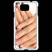 Coque Samsung Galaxy Alpha faux ongles et vernis à ongles 1